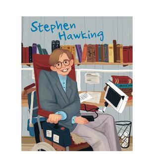 现货 原版 天才史蒂芬·霍金 Hawking 英文儿童绘本 Stephen
