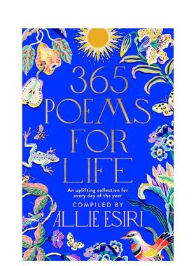 【预售】【英国IBW独立书店周图书奖得主】365首每日诗 365 Poems for Life 原版英文诗歌