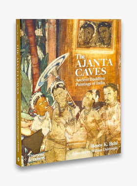 【现货】阿旃陀石窟：印度古代绘画 The Ajanta Caves: Ancient Buddhist Paintings of India 原版英文艺术画册画集 善本图书