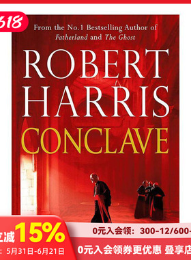 【预售】秘密会议（电影封面版） 【Robert Harris】Conclave (Tie-In) 原版英文文学小说