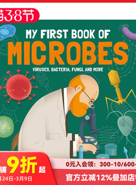 【现货】【我的d一本】微生物书 【My First Book of】 Microbes 原版英文儿童绘本