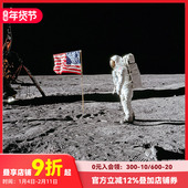 旗帜 挂画 预售 巴兹·奥尔德林 TASCHEN限量版 Aldrin 月球上 Buzz 阿波罗11号