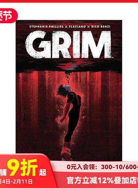 【预售】英文漫画 死神漫画卷3 Grim Vol. 3 原版英文 善本图书