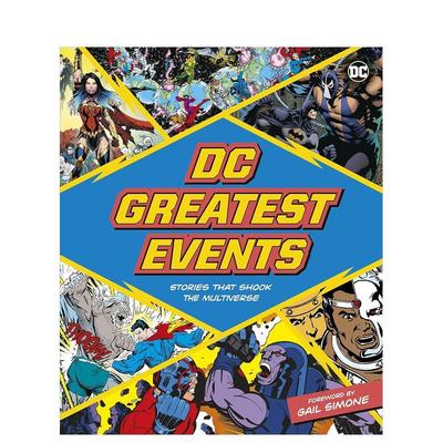 【预售】DC伟大的事件：打破多元宇宙的故事 DC Greatest Events: Stories That Shook a Multiverse  原版英文漫画书 善本图书