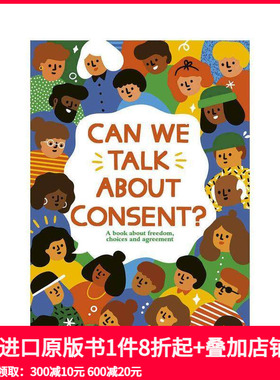 【预售】我们可以聊聊关于同意吗？Can We Talk About Consent? 青少年儿童漫画读物 英文原版 善本图书