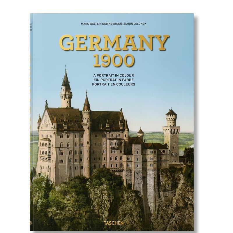 【预售】19世纪的德国彩色画像 Germany 1900. A Portrait in Colour 德意志的历史文化艺术