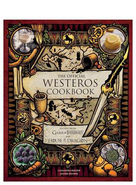 【现货】维斯特洛官方食谱书  权利的游戏 The Official Westeros Cookbook 冰与火之歌 原版英文餐饮生活美食 善本图书