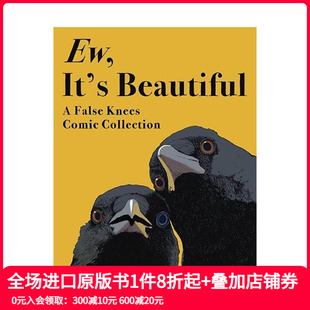英文漫画书 头整点薯条 真美 False Knees ins知名画家乔舒亚全新力作 咦 我能有什么坏心思呢 去码 原版 预售