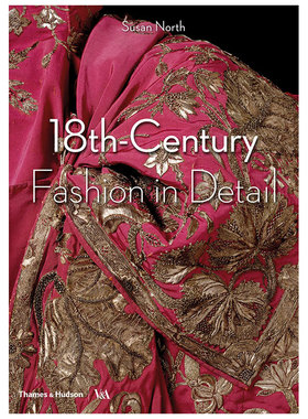 【预售】【V&A】18世纪的时尚细节 18th-Century Fashion in Detail T&H出版 英文原版服装设计裁剪图案 善本图书