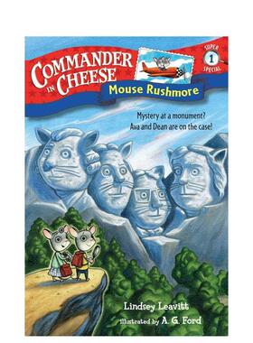 【现货】Mouse Rushmore (Cicss1)，鼠标拉石茂山 英文原版图书籍进口正版 Leavitt, Lindsey 儿童故事 善本图书