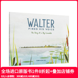 His 善本图书 沃尔特找到了他 英文儿童绘本 进口原版 Voice Finds Walter 声音 现货