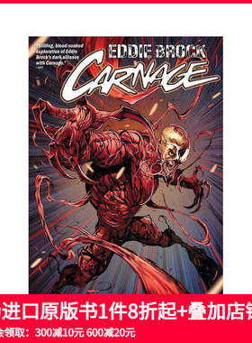 【预售】埃迪?布洛克：屠杀 卷1—— 杀我 Eddie Brock: Carnage Vol. 1 - Killing Me 原版英文漫画书