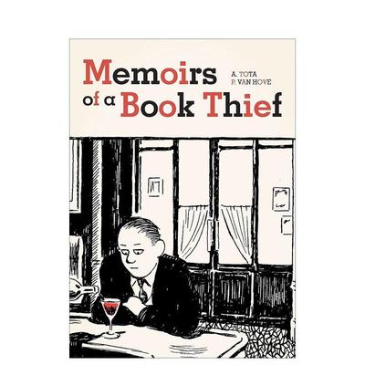 【现货】偷书贼回忆录 Memoirs of a Book Thief 漫画家Alessandro Tota 英文原版进口善本图书