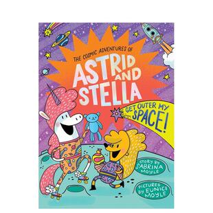 3快出我 Cosmic 预售 宇宙冒险 Stella 英文儿童漫画 and 宇宙 阿斯特丽德与斯特拉 Adventures The 原版 Astrid