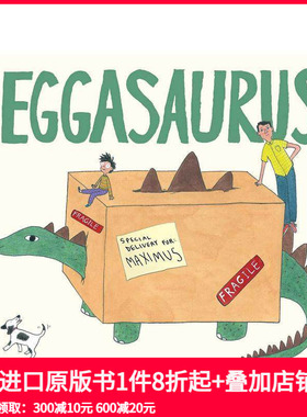 【预售】恐龙蛋 Jennifer Wagh 故事图画书 Hallie Bateman Simon