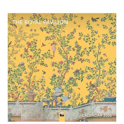 【预售】布莱顿皇家穹顶宫 2026年挂历（艺术日历） Royal Pavilion Brighton Wall Calendar 原版日历
