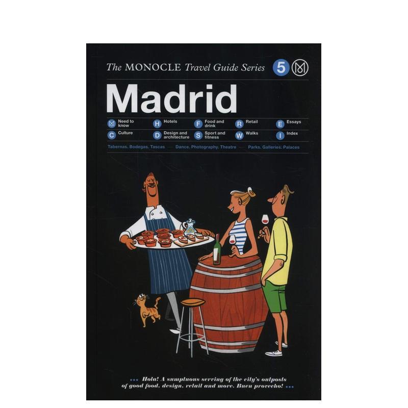 【预售】[Gestalten出版]【Monocle Travel Guide】Monocle旅行指南：Madrid，马德里 英文原版旅行指南图书图片