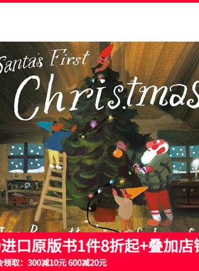 【预售】【国际安徒生奖插画奖Sydney Smith】圣诞老人的第一个圣诞节 Santa's First Christmas 儿童绘本 善本图书
