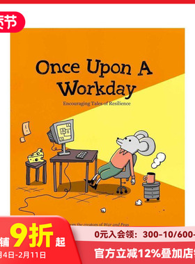 【预售】曾经的工作日：鼓舞人心的故事 Once Upon a Workday 原版英文漫画书