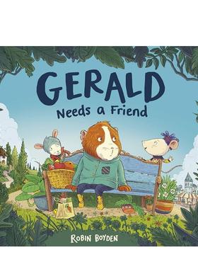 【现货】杰拉尔德需要一个朋友Gerald Needs a Friend 3-6岁儿童趣味英文阅读故事绘本 小鼠的冒险之旅 孩子学前培养启蒙 善本图书