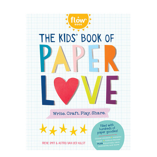 【预售】英文原版爱的折纸书 The Kids’ Book of Paper Love儿童趣味活动书提升动手能力想象力 6岁以上进口图书善本童书-封面