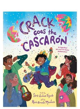 【现货】彩蛋裂开啦 Crack Goes the Cascarón 原版英文儿童绘本