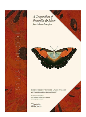 【现货】琼斯图标大全:蝴蝶及飞蛾简编 Iconotypes : A compendium of butterflies and moths. 进口原版英文人文社科 善本图书