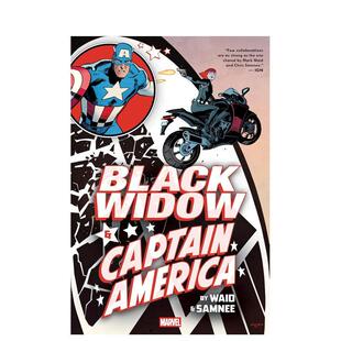【预售】(预计3月出版)黑寡妇与美国队长 合集 Black Widow & Captain America By Waid  原版英文漫画书 漫威Marvel 善本图书