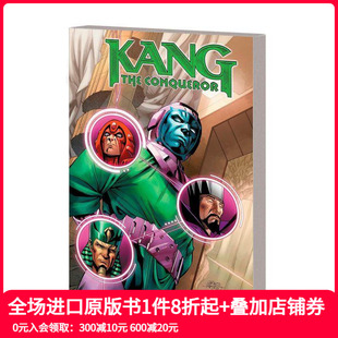 Conqueror 正版 现货 Only the 征服者康：唯康独尊 进口书籍 图像小说 Myself Marvel Kang Conquer 英文漫画 Comics Left