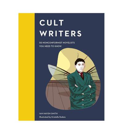 【现货】另类作家：你要了解的50位非主流小说家 Cult Writers 原版英文青少年读物