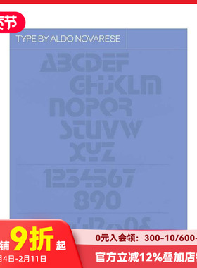 【预售】字体档案：阿尔多·诺瓦雷塞 Type by Aldo Novarese 原版