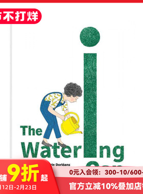 【现货】魔法浇水壶 The Watering Can 原版英文儿童绘本 法国现象级跨界艺术组合打造 Marie Dorléans奇幻绘本
