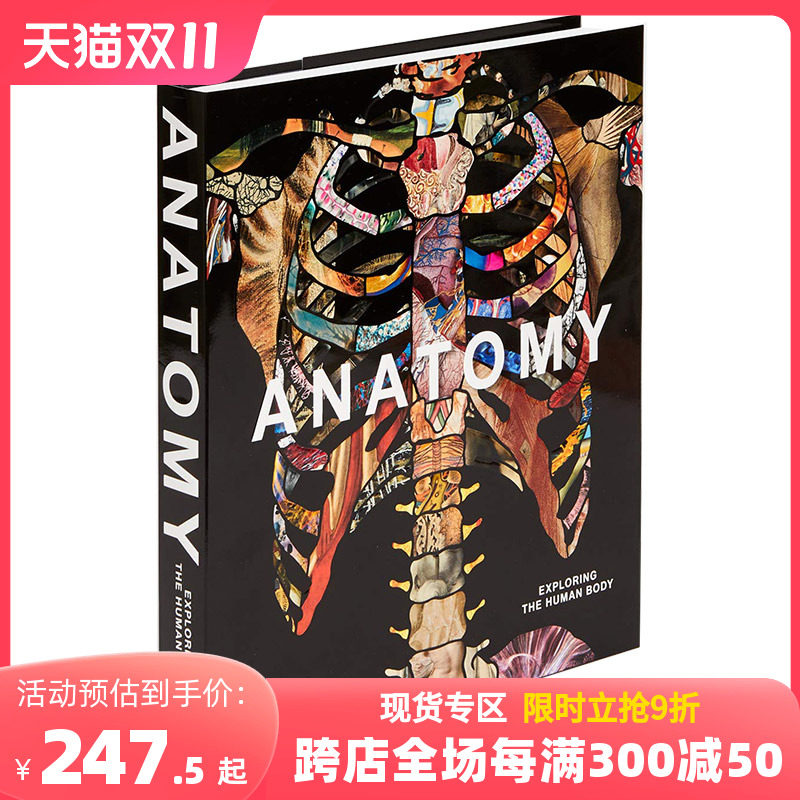 【现货】Anatomy 解剖学:探索人体 英文原版 艺术绘画与医学展现 费顿精装大开本画册怎么看?