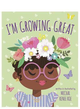 【现货】我在积极成长 I’m Growing Great  3-6岁成长认知 趣味插画绘本 英文原版进口 善本图书