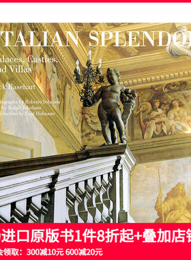 【预售】Italian Splendor: Palaces, Castles and Villas，意大利