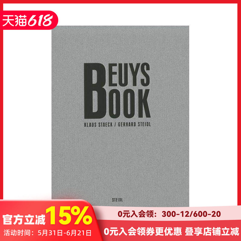 【预售】克劳斯·史泰克与葛哈·史泰德：博伊斯之书 Klaus Staeck and Gerhard Steidl: Beuys Book 原版英文摄影 善本图书