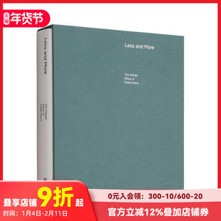 【预售】[Gestalten出版]Less and More 少即是多 Dieter Rams迪特尔拉姆斯作品升级版 经典产品设计