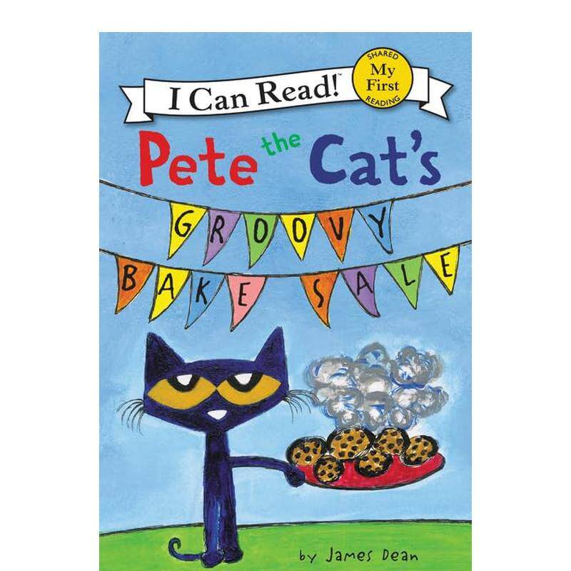 【现货】Pete the Cat Groovy Bake Sale皮特猫糟糕饼干义卖 分阶阅读