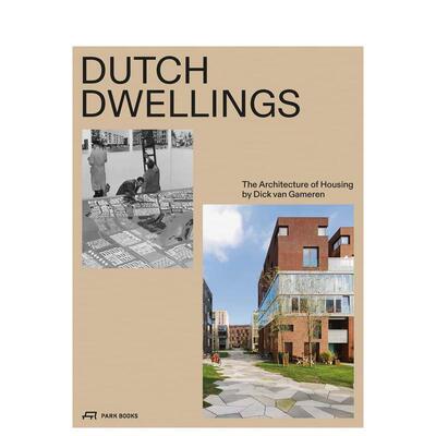 【预售】荷兰住宅志：居住建筑的建构艺术 Dutch Dwellings 原版英文建筑设计 善本图书