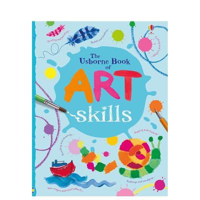 【现货】【Art Ideas】Art Skills 艺术理念 菲奥娜·瓦特Fiona Watt作品 艺术技巧绘本 英文儿童艺术启蒙英语绘本 2-3-4-5-6-8岁