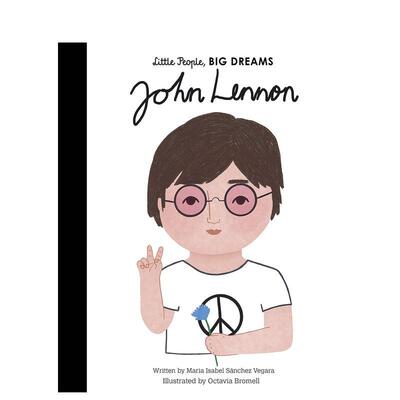 【现货】【小人物，大梦想】约翰·列侬John Lennon 英文原版儿童绘本