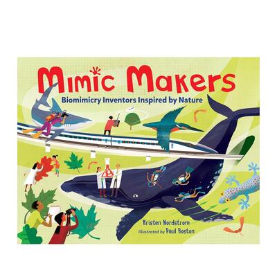 【现货】受大自然灵感启发的生物发明家Biomimicry Inventors Insp