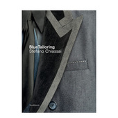 工作室牛仔西装 意大利时装 Blue Stefano Chiassai 服装 设计作品 Tailoring 善本图书 现货 裁剪 英文原版 进口衣服面料 蓝色