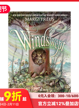 【预售】强风之地 纽伯瑞奖得主Margi Preus Windswept 原版英文青少年读物