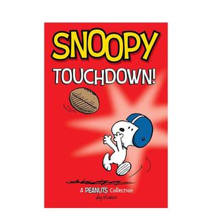 【预售】史努比：触地得分 Snoopy: Touchdown! 原版英文儿童漫画 善本图书