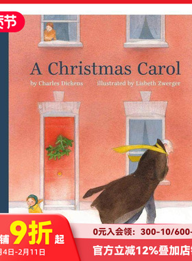 【预售】【Lisbeth Zwerger绘画】圣诞颂歌A Christmas Carol 狄更