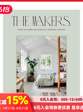 【预售】创作者：走进灵感创意者的空间 Inside the homes and studios of inspiring creatives 原版英文室内设计装饰 善本图书