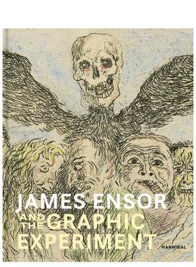【预售】詹姆斯?恩索尔与平面实验 James Ensor and the Graphic Experiment 原版英文艺术画册画集