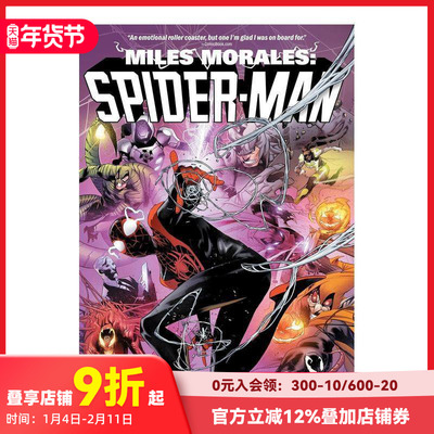【预售】英文漫画 迈尔斯·莫拉莱斯：蜘蛛侠 卷4 Miles Morales: