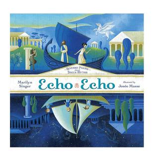 【预售】英文原版 女神Echo:关于希腊神话的翻转诗歌 Reverso Poem